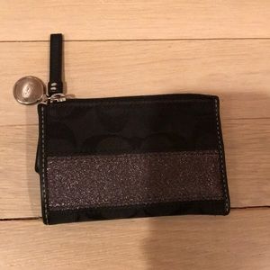 Coach black wallet